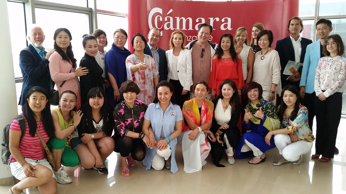 Una delegación de inversores chinos visita Lanzarote