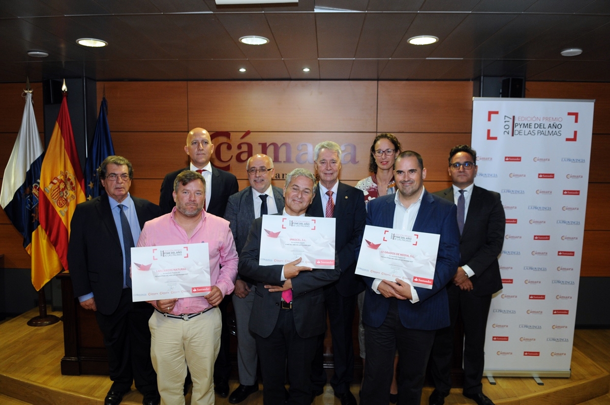 Lanzarote natural segunda finalista en el Premio PYME  Provincia de Las Palmas 2017