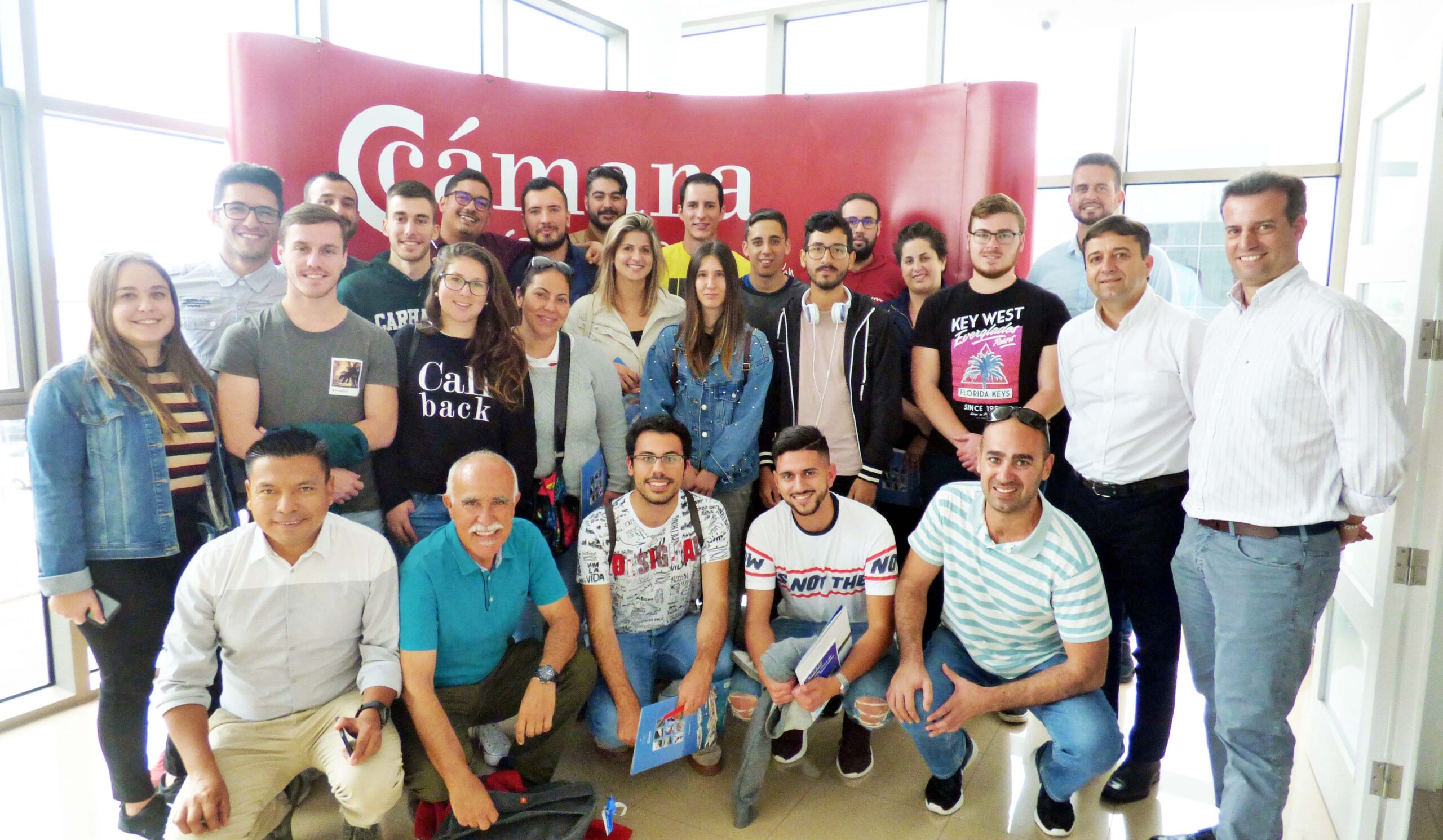 Alumnos de Ingeniería Civil visitan la Cámara de Comercio de Lanzarote
