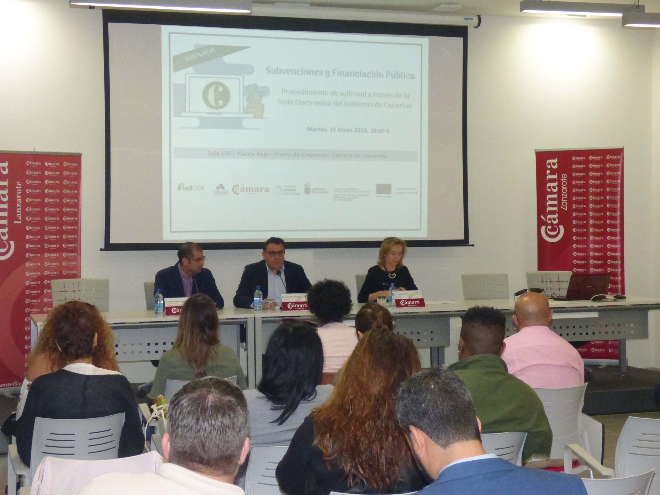 Economía expone las líneas de financiación para los emprendedores y pymes de Lanzarote