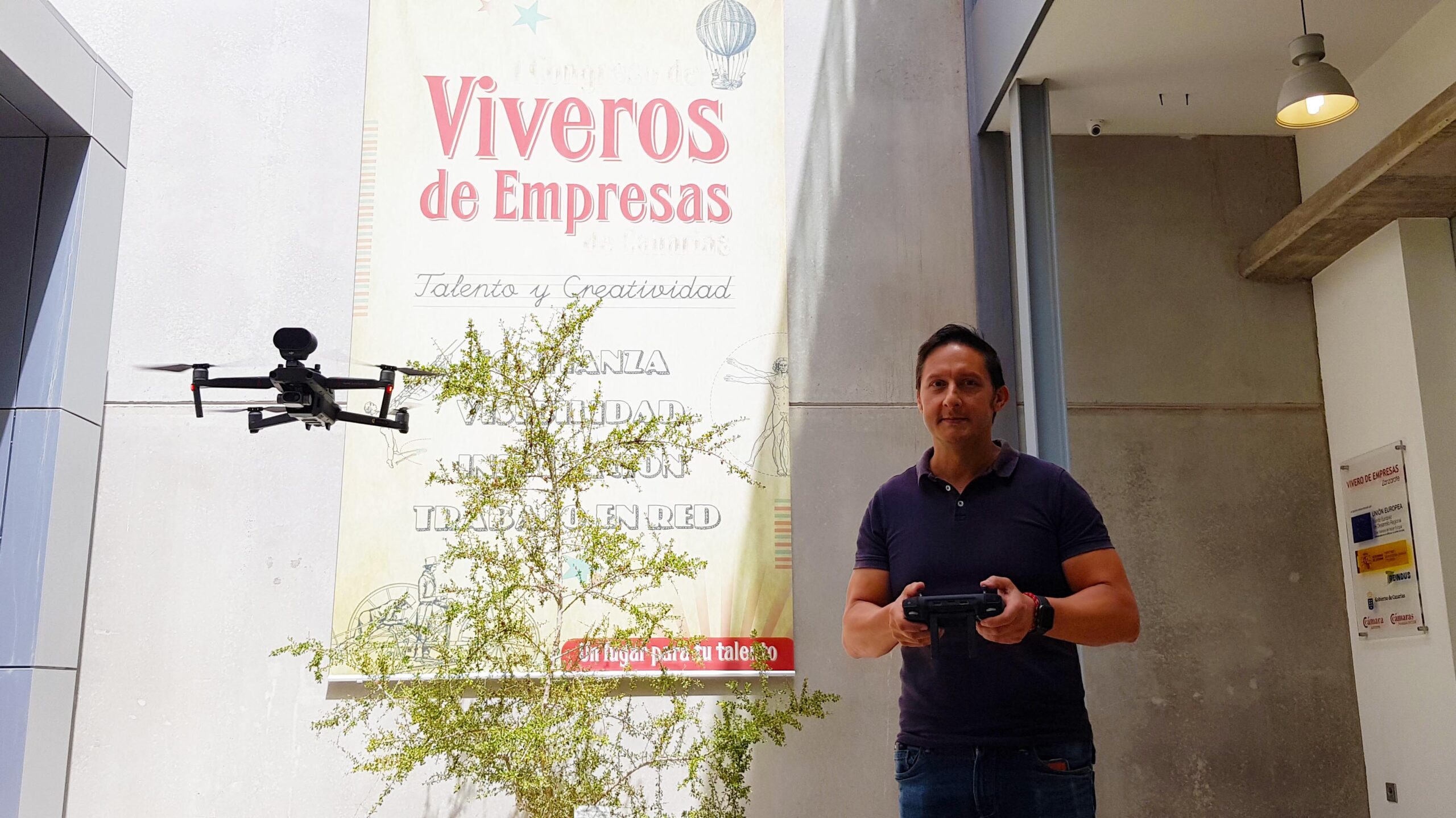 El Vivero de Empresas de la Cámara tutela un proyecto pionero de drones y ROVs