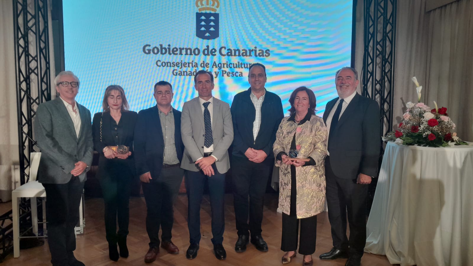 Felicitación a Inverpescatrón por su reconocimiento en los premios agrarios, pesqueros y alimentarios de Canarias