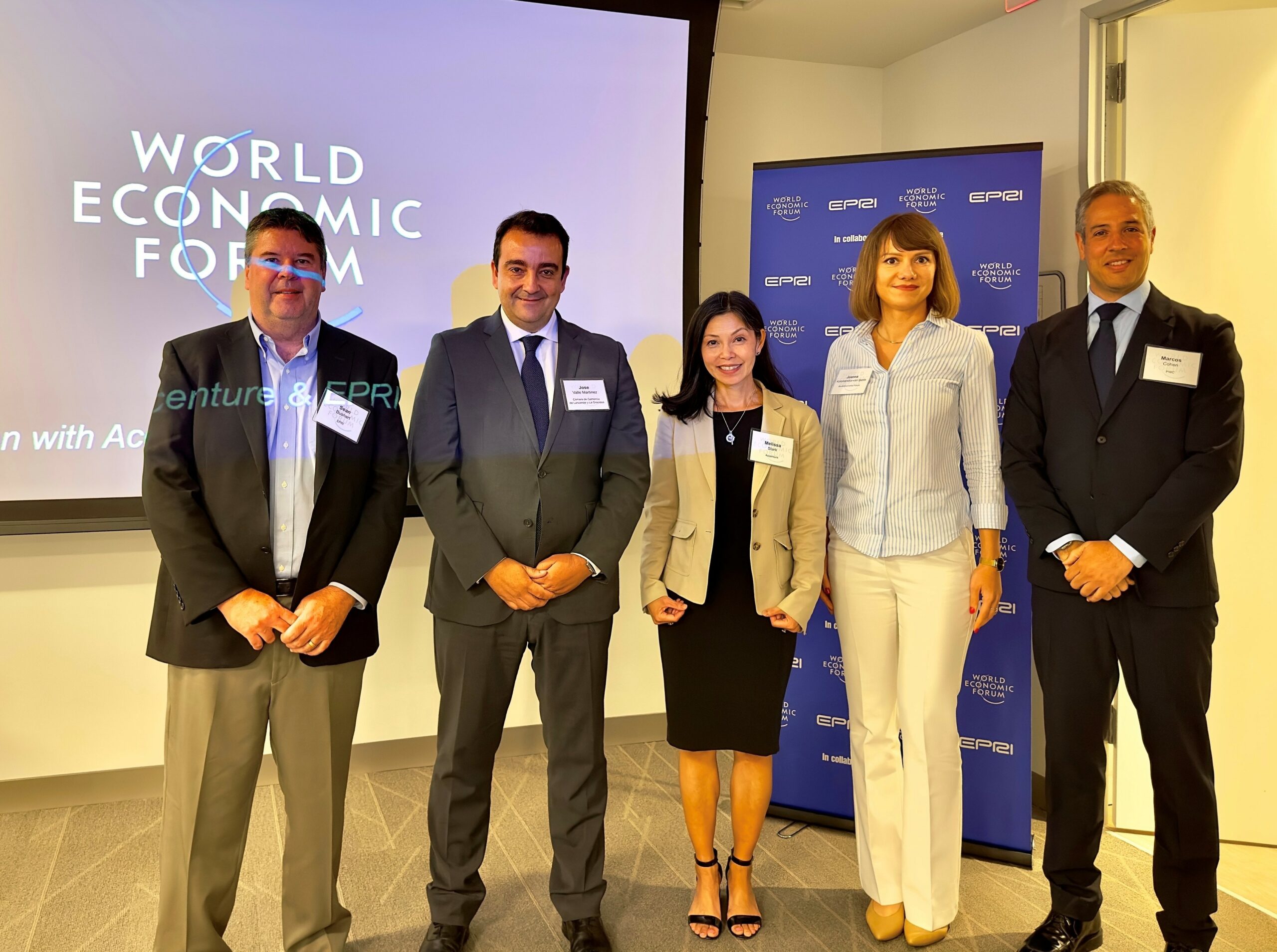 El presidente de la Cámara de Comercio de Lanzarote participa en el encuentro del Foro Económico Mundial 