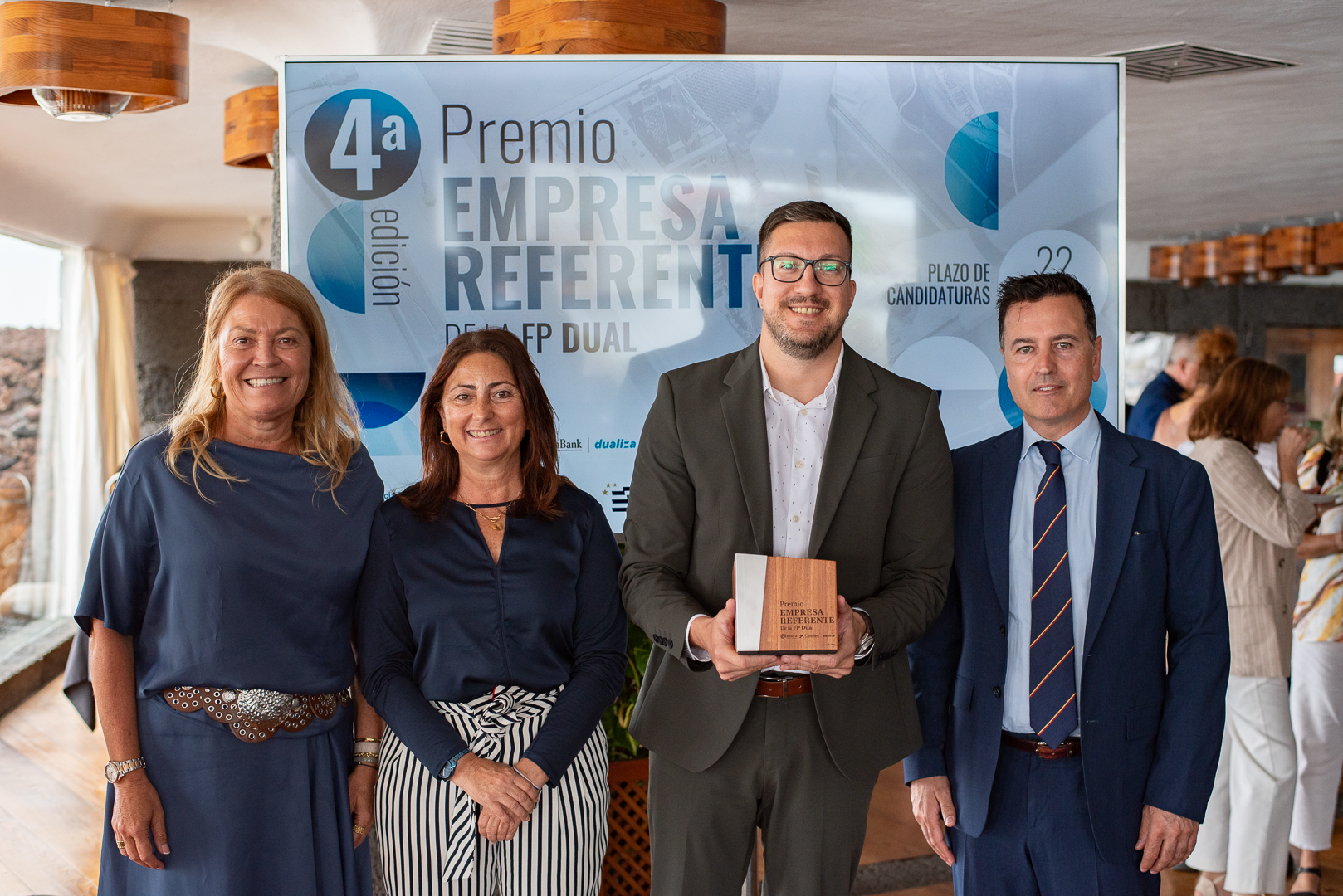 Hibiscus Lanzarote gana la IV edición del Premio Empresa Referente de la FP Dual