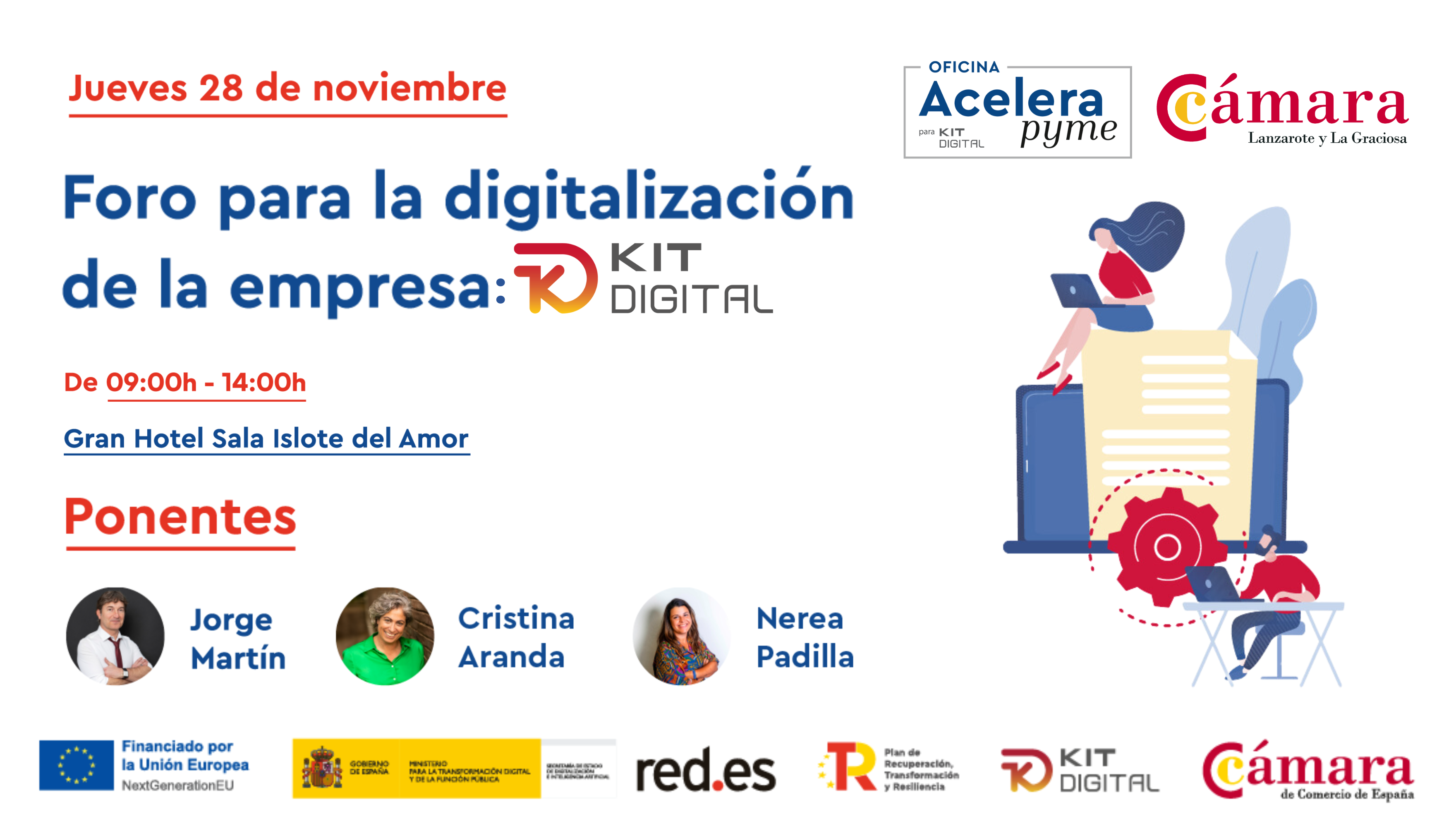 La Cámara de Comercio de Lanzarote organiza un gran foro para la digitalización de la empresa