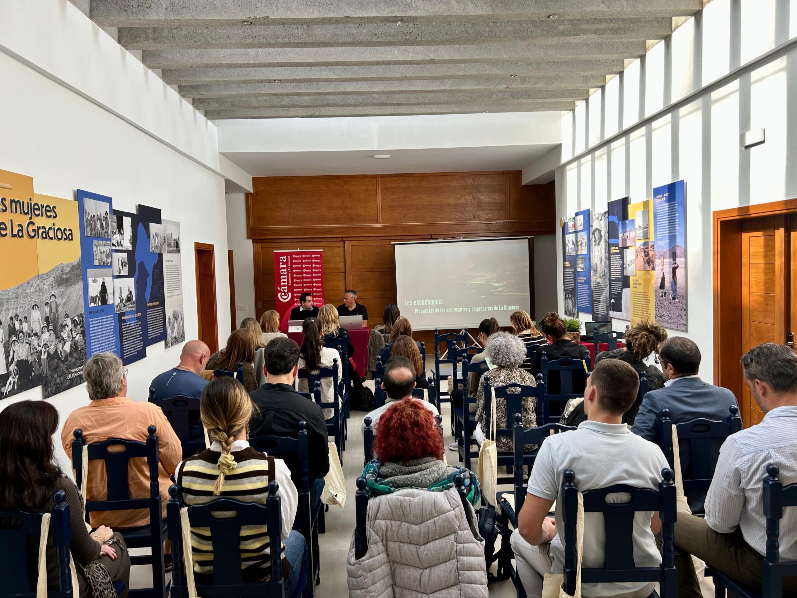 La Cámara de Comercio refuerza su compromiso con el tejido empresarial de La Graciosa