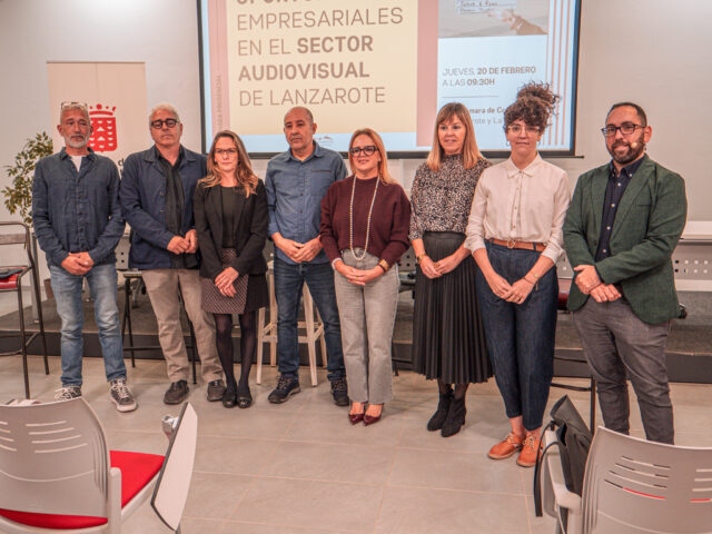 La Cámara de Comercio de Lanzarote y La Graciosa acoge una jornada sobre el impacto del sector audiovisual en la economía local