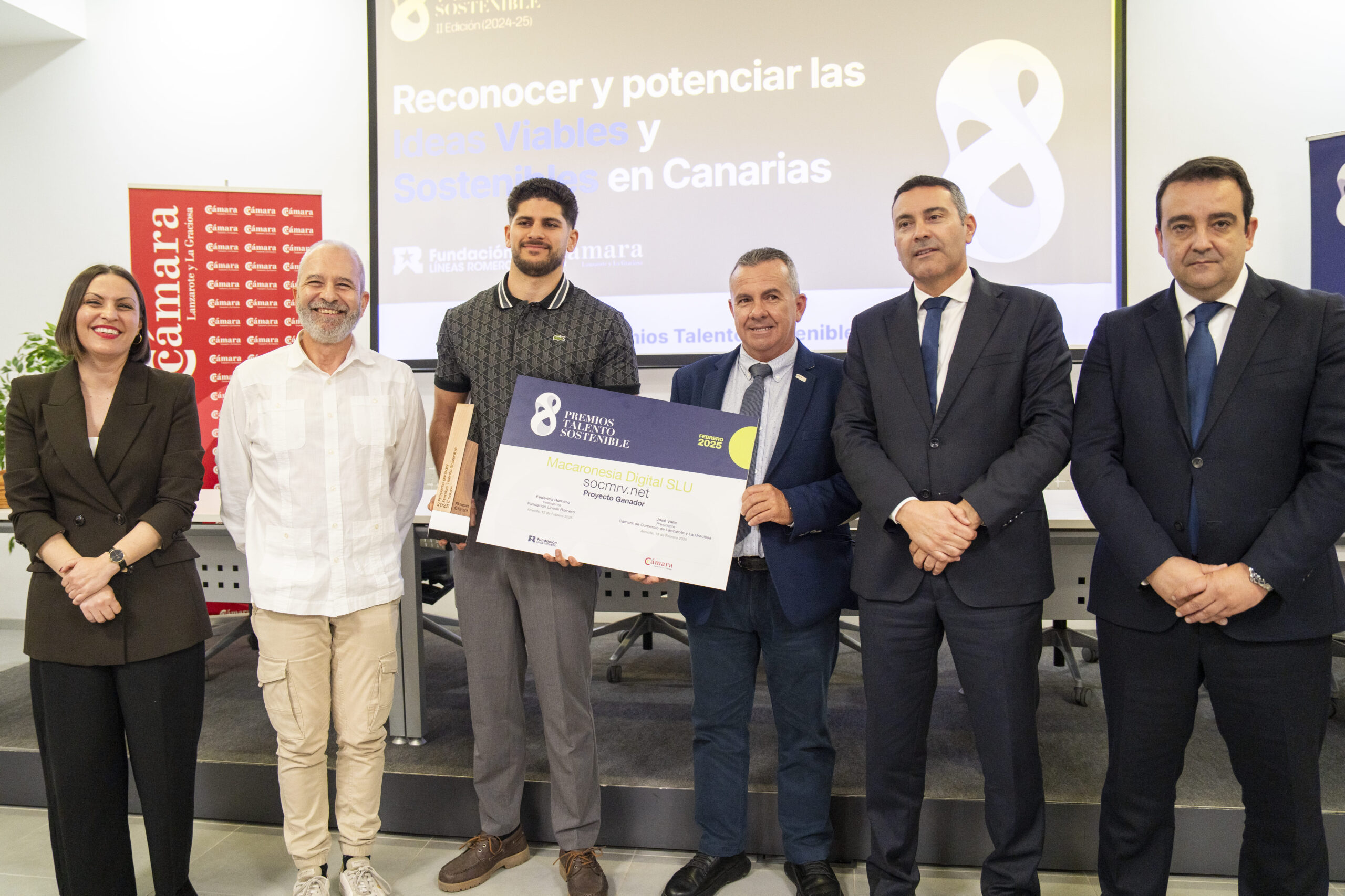 Macaronesia Digital SLU, ganadores de la II Edición de los Premios Talento Sostenible con su proyecto socmrv.net