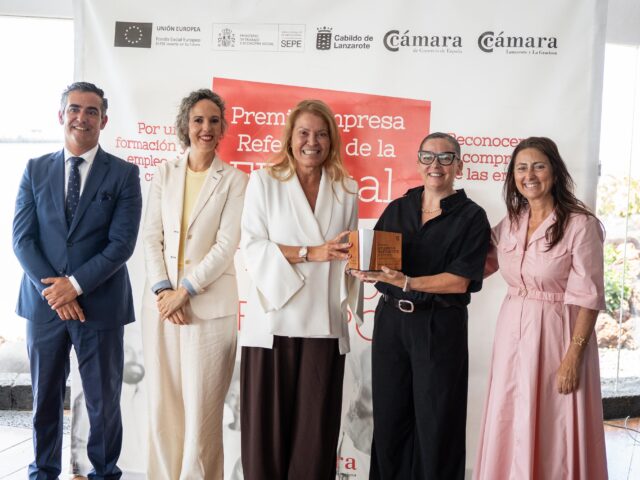 El Club de Gimnasia Isla Lanzarote gana la V edición del Premio Empresa Referente de la FP Pyme