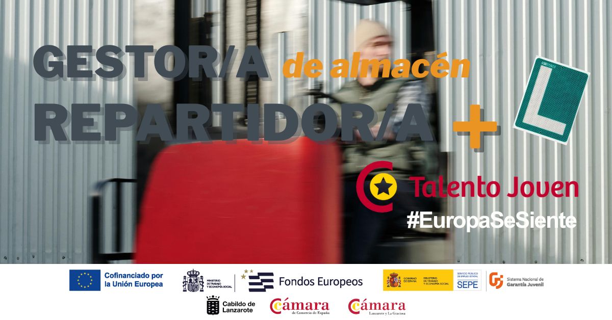 La Cámara de Comercio de Lanzarote y La Graciosa ofrece cursos gratuitos en dos sectores con futuro: turismo sostenible y logística