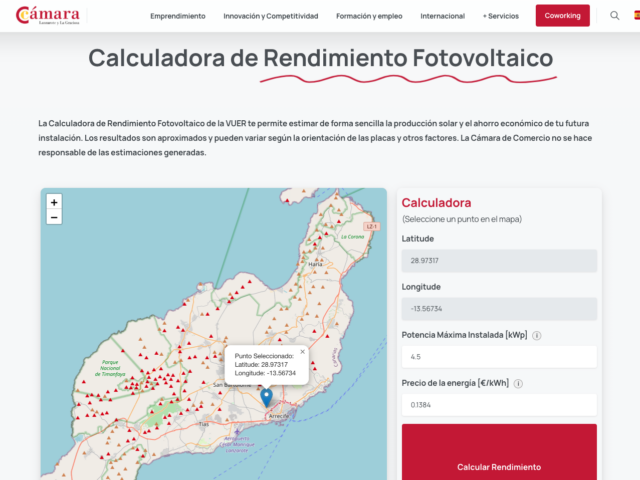 La VUER presenta su nueva Calculadora de Rendimiento Fotovoltaico, una herramienta que acerca el autoconsumo a la ciudadanía