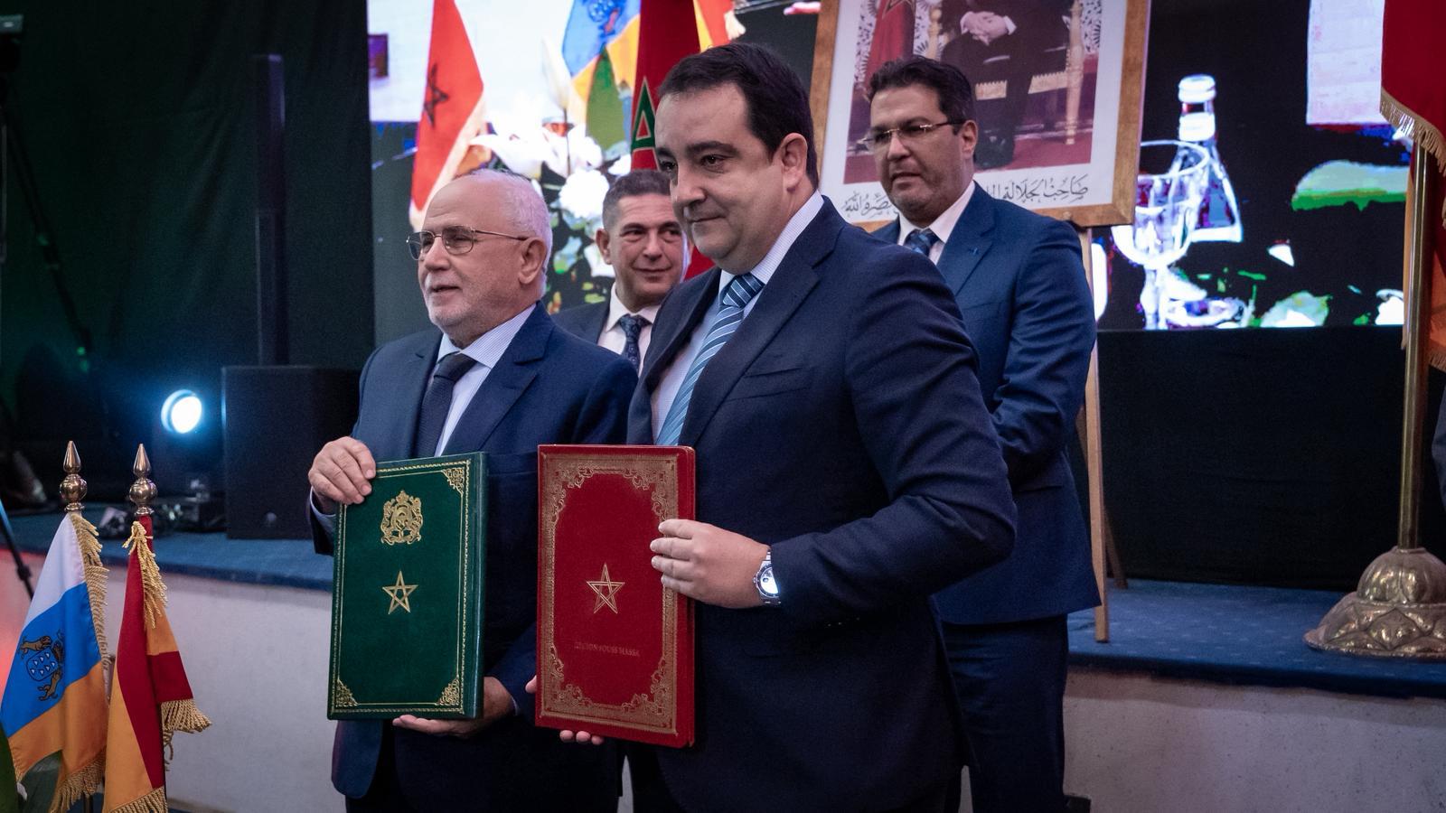 Canarias refuerza su colaboración con la región de Souss Massa con la firma de un protocolo de cooperación entre cámaras de comercio