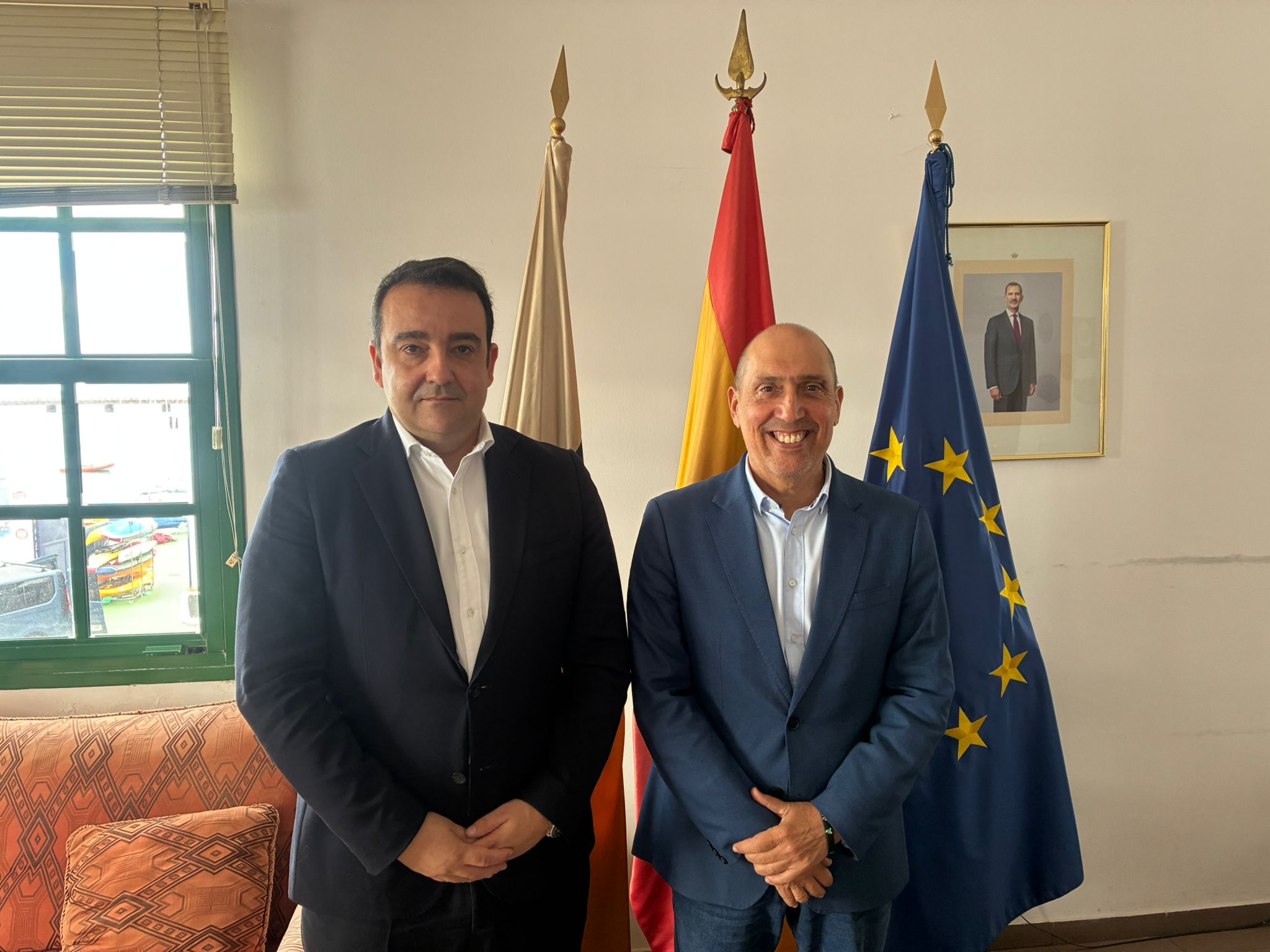 La Cámara de Comercio y la Dirección Insular del Estado coordinan acciones en seguridad y mejora de infraestructuras clave para Lanzarote