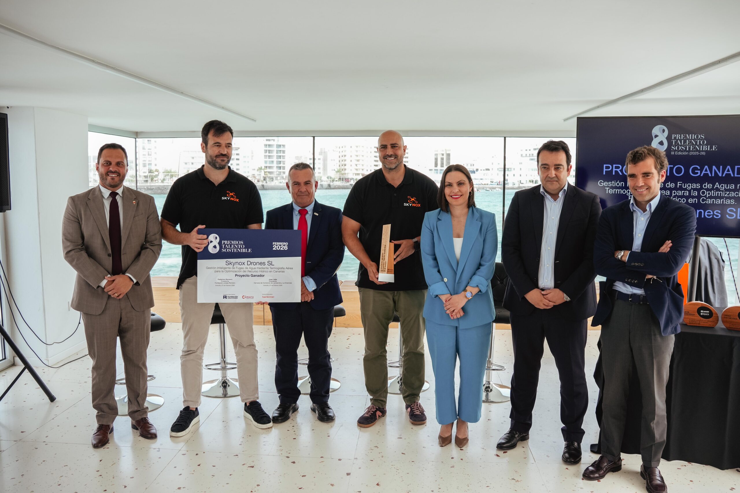 El proyecto de Skynox Drones SL para optimizar el recurso hídrico gana la III Edición de los Premios Talento Sostenible