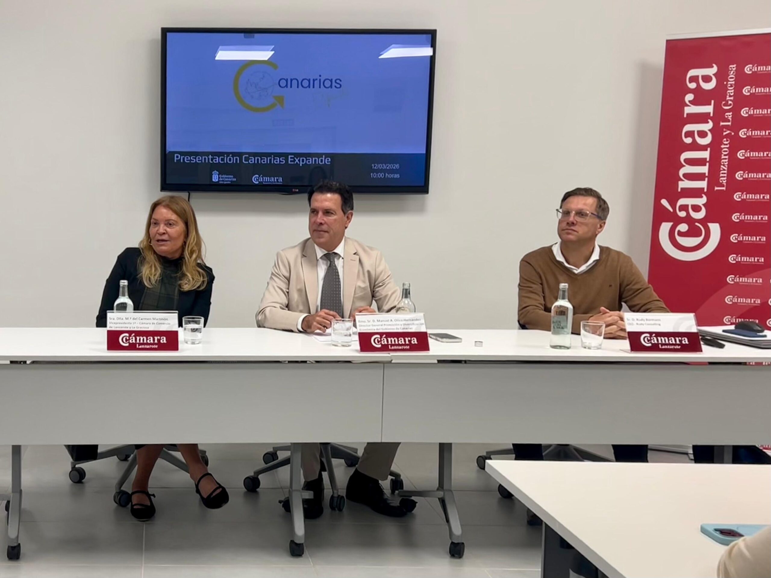 La Cámara de Lanzarote y La Graciosa impulsa la internacionalización de las empresas locales con la presentación del programa “Canarias Expande”