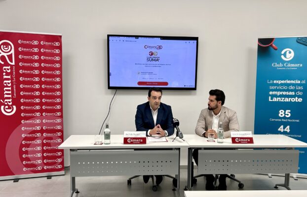 La Cámara de Comercio presenta “Club Cámara Suma”, una plataforma digital de incentivos que beneficiará a más de mil empleados en Lanzarote y La Graciosa