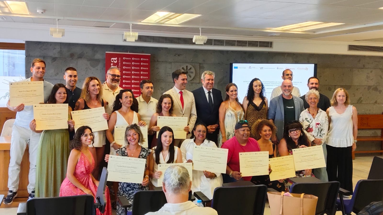 El Gobierno de Canarias y la Fundación INCYDE clausuran en Lanzarote el programa de emprendimiento en podcasting con la colaboración de la Cámara de Comercio