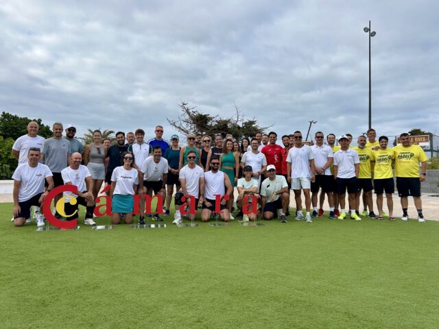 El Torneo Club Cámara de Pádel se consolida en su segunda edición como cita clave para las empresas de Lanzarote y La Graciosa