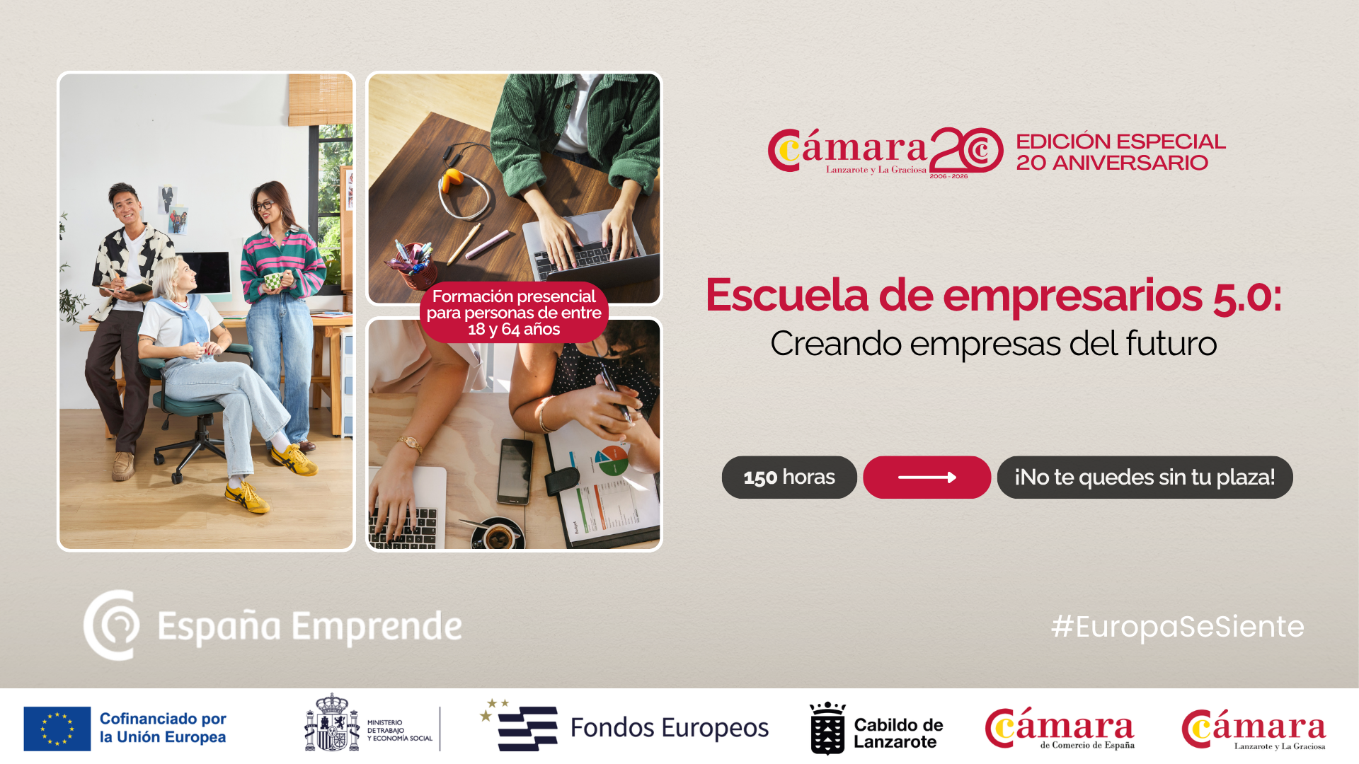 La Cámara de Comercio lanza la “Escuela de Empresarios 5.0” con un itinerario formativo de primer nivel
