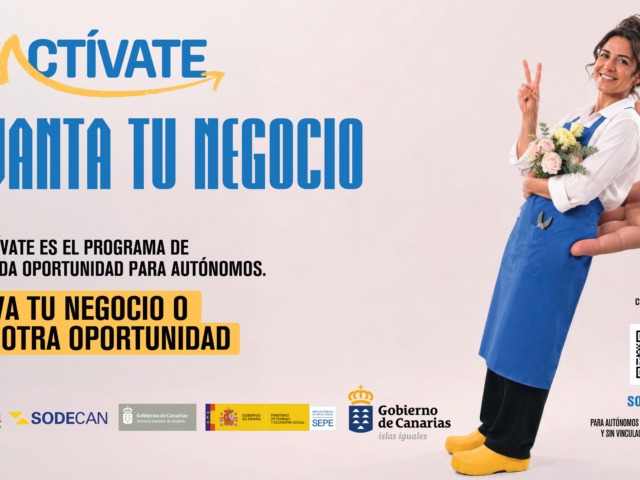 La Cámara de Comercio de Lanzarote y La Graciosa se integra en la red especializada del programa “REACTÍVATE: Programa Segunda Oportunidad para Autónomos”