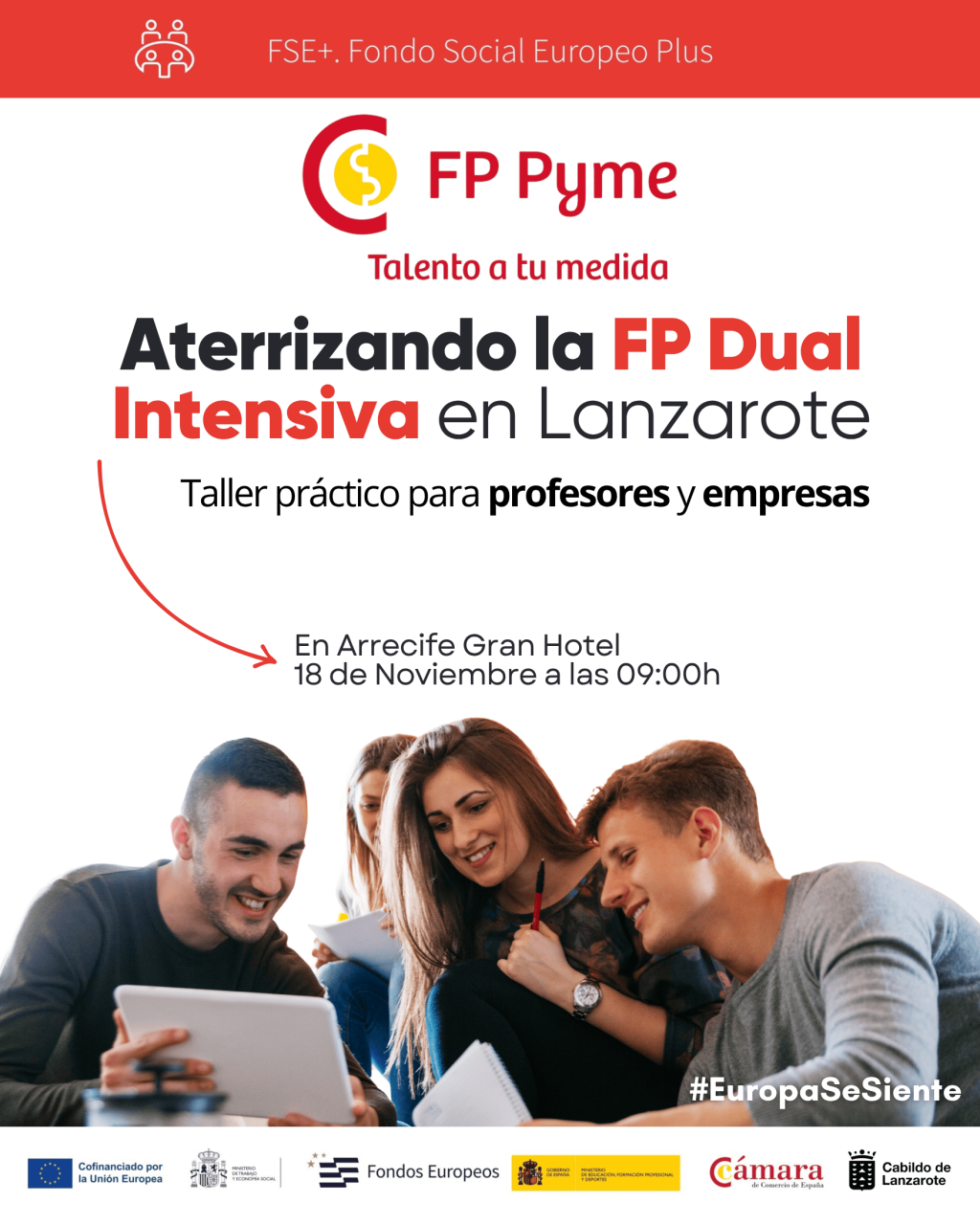 Aterrizando la FP Dual Intensiva en Lanzarote