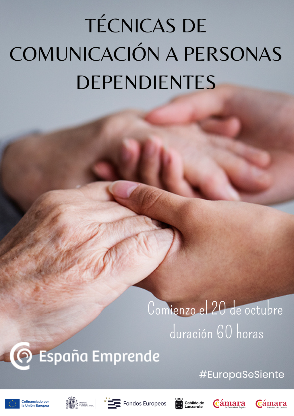 Técnicas de comunicación España Emprende 60 hrs
